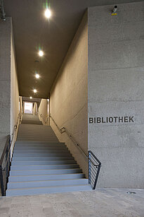 Staircase to the library