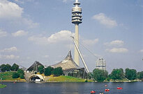 München bietet viele Naherholungsgebiete, darunter auch der Olympiapark