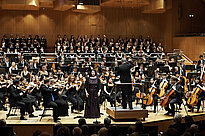 Orchestra performing at Gasteig