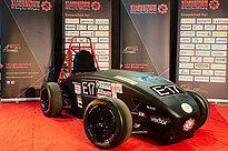 Von Studierenden entwickelter Rennwagen