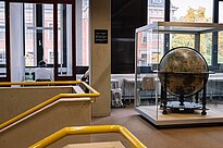 Library with a Globe