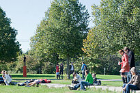 Studentisches Leben auf dem Campus