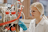 Der Bioreaktor der Fakultät für Angewandte Chemie