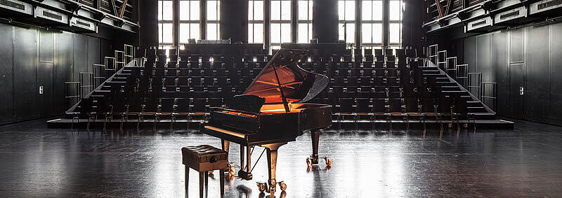 Concert Hall with Piano