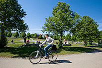 Campus Rondell im Sommer