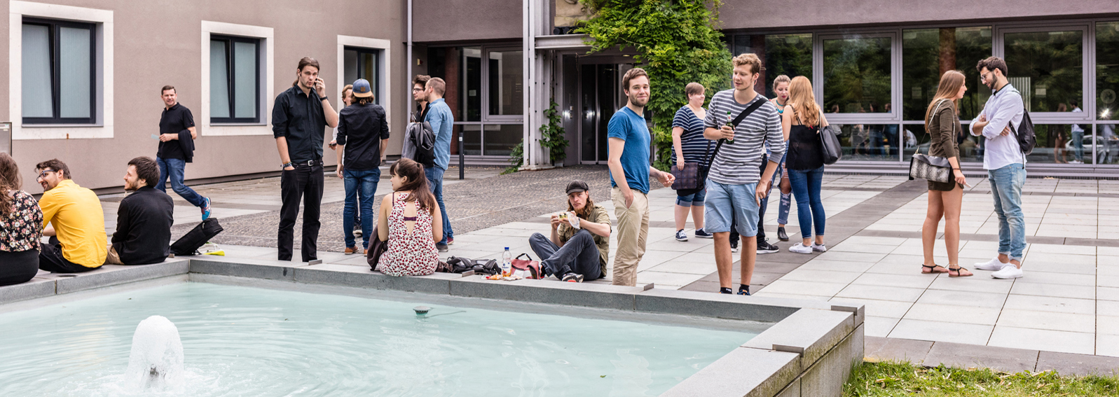 Studierende an der Hochschule für Musik Würzburg