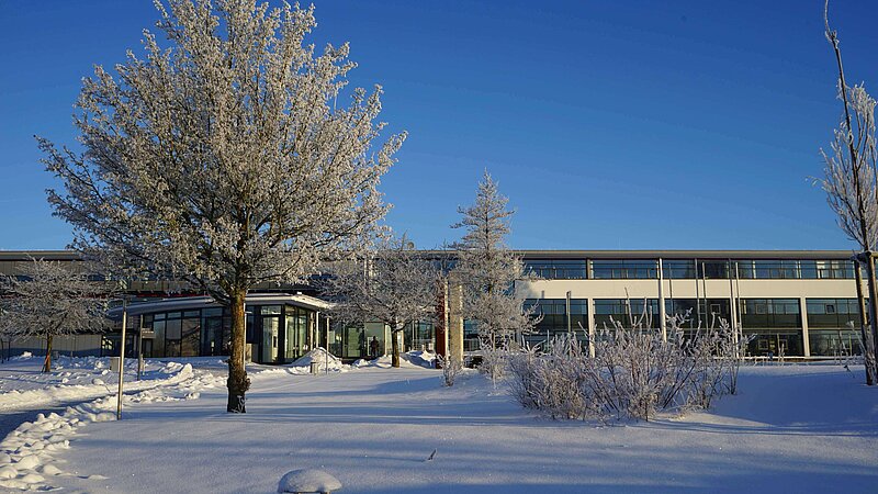Winter auf dem Campus