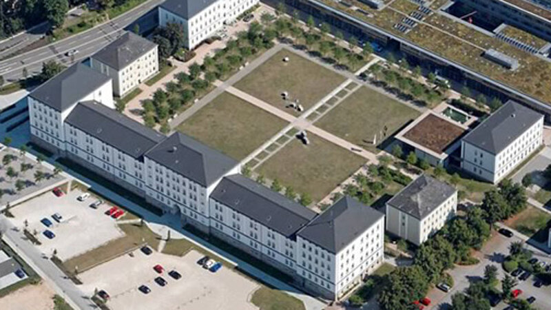 @ OTH Amberg-Weiden Aerial View of the Campus in Amberg
