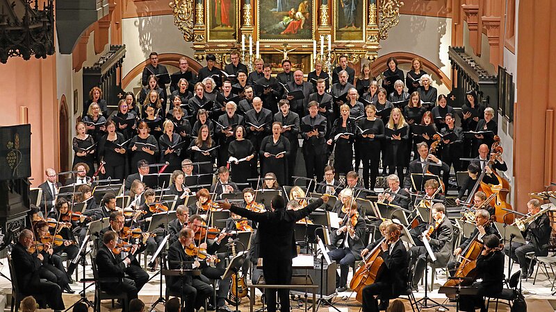Bild vom Konzertchor der Hochschule f&uuml;r evangelische Kirchenmusik