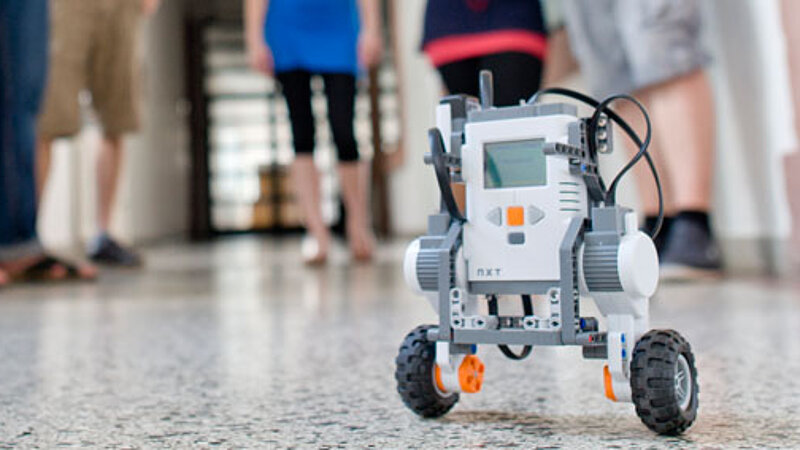 @ Aschaffenburg UAS Close up of a small robot