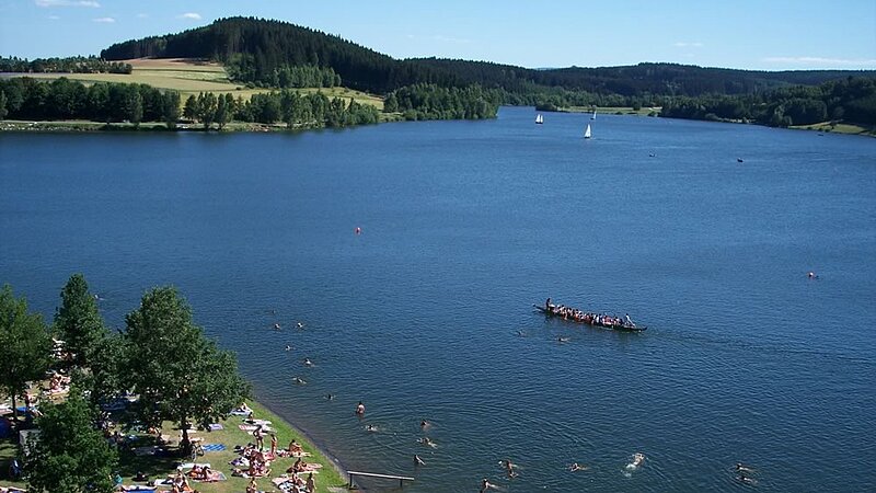 Untreusee south of Hof