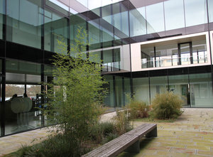 Campus Center courtyard