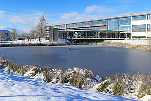Winter auf dem Campus