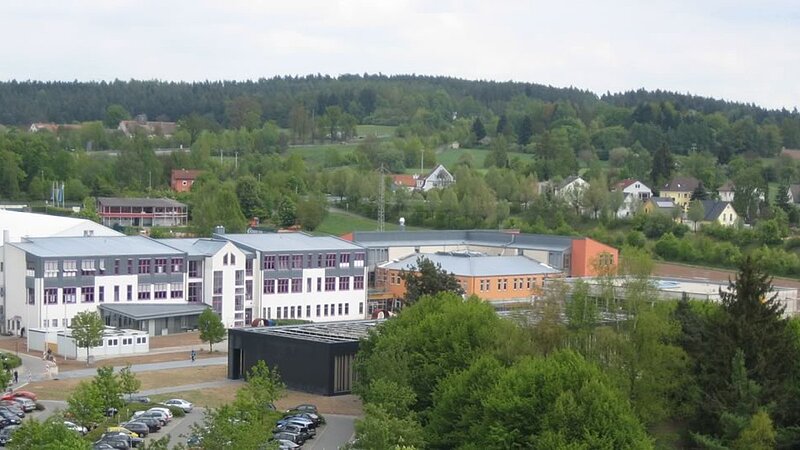 @ OTH Amberg-Weiden Aerial View of OTH Amberg-Weiden
