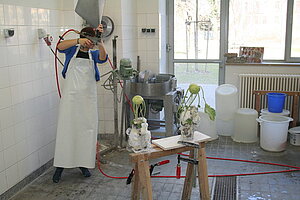 Workshop for paper and recycling © Ole Müller Workshop for paper and recycling