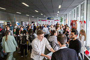 Ein stark besuchter Career Day