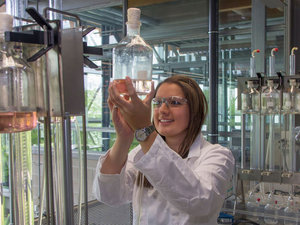Laborversuch in der Umweltanalytik, Hochschule Amberg-Weiden