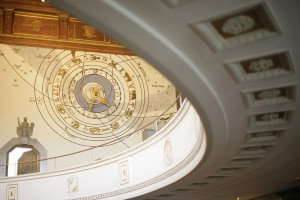 Astronomische Uhr in der großen Aula