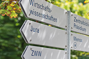 @ Uni Augsburg Wegweiser Jura, Wirtschaftswissenschaften