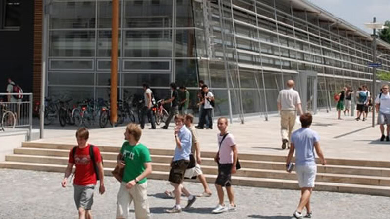 @ Rosenheim UAS Students on the Campus