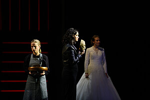 © Jean-Marc Turmes Scene photo from “Red Lantern” by C. Jost, Master's degree program in Music Theatre / Opera Singing