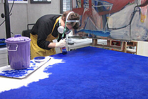 Workshop for drawing techniques © Kathrin Kinseher Workshop for drawing techniques