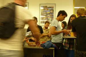 @ UR Studierende trinken Kaffee